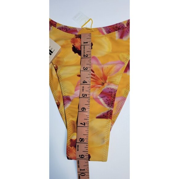 SAME Los Angeles Bottom Swim  Womens Floral 90s Size XXLarge - Picture 6 of 8